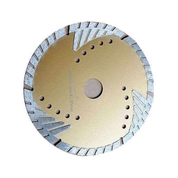 Triangle turbo diamond blade for granite